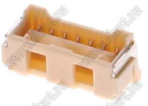 MOLEX CLIK-Mate-2.00™ 5024430770 вилка SMD однорядная вертикальная, цвет натуральный; 7-конт.