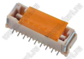 MOLEX CLIK-Mate-2.00™ 5024430960 вилка SMD однорядная вертикальная с монтажной крышкой, цвет натуральный; 9-конт.