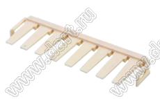 MOLEX Mega-Fit™ 1054150008 фиксатор положения терминалов, цвет натуральный; 8-конт.