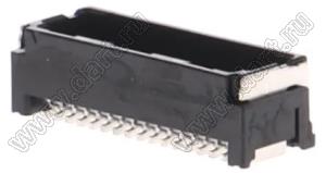 MOLEX Micro-Lock1.25™ 5054333261 вилка двухрядная прямая для SMD монтажа, цвет черный; 32-конт.