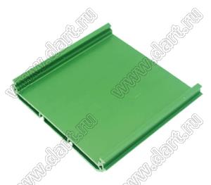 UM72S-036 профилированный корпус на стандартный электрический DIN-рельс; L=36мм; пластик; зеленый