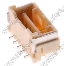 MOLEX CLIK-Mate-2.00™ 5024430570 вилка SMD однорядная вертикальная, цвет натуральный; 5-конт.