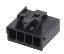 MOLEX L1NK3.96™ 2074580004 корпус однорядной розетки на кабель, цвет черный; 4-конт.