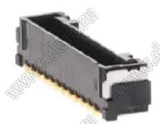 MOLEX Micro-Lock1.25™ 5055671281 вилка однорядная угловая для SMD монтажа, цвет черный; 12-конт.