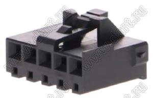 MOLEX L1NK3.96™ 2074580005 корпус однорядной розетки на кабель, цвет черный; 5-конт.