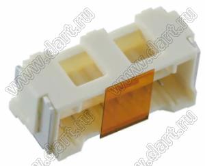 MOLEX CLIK-Mate-2.00™ 5024941270 вилка SMD однорядная горизонтальная, цвет натуральный; 12-конт.