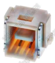 MOLEX CLIK-Mate-2.00™ 5024940270 вилка SMD однорядная горизонтальная, цвет натуральный; 2-конт.