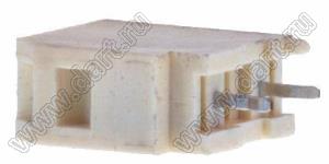 MOLEX CP-6.5™ 1510481211 вилка двухрядная прямая, цвет натуральный; 2-конт.