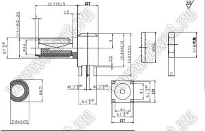 JC3.660.2128 (RP-SMA-JWE-4, L-KLS1-SMA006B) разъем ВЧ