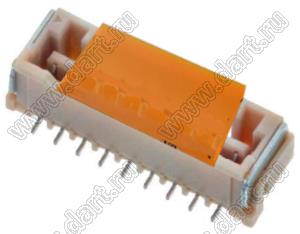 MOLEX CLIK-Mate-2.00™ 5024430970 вилка SMD однорядная вертикальная, цвет натуральный; 9-конт.