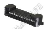 MOLEX Micro-Lock1.25™ 5055671181 вилка однорядная угловая для SMD монтажа, цвет черный; 11-конт.