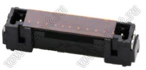 MOLEX Micro-Lock1.25™ 5055681351 вилка однорядная прямая для SMD монтажа, цвет черный; 13-конт.