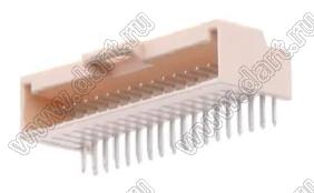 MOLEX iGrid™ 501876-3440 вилка двухрядная горизонтальная; шаг 2,00мм; 2x17-конт.