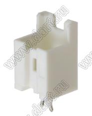 MOLEX Mini-SPOX™ 533750230 вилка однорядная для монтажа в отверстия, цвет натуральный; 2-конт.