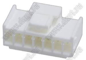 MOLEX Mini-Lock™ 511630700 корпус однорядной розетки на кабель, цвет натуральный; 7-конт.