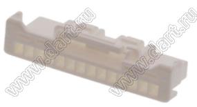 MOLEX CLIK-Mate-2.00™ 5024391400 корпус однорядной розетки на кабель, цвет натуральный; 14-конт.