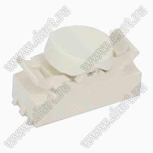 RL3-711-G-0-WT/WT переключатель клавишный; 6A 250VAC; белый; белый
