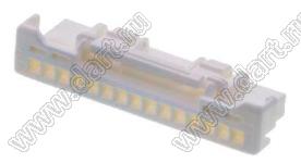 MOLEX CLIK-Mate-2.00™ 5024391500 корпус однорядной розетки на кабель, цвет натуральный; 15-конт.