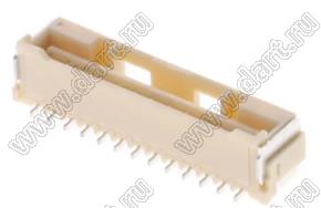 MOLEX CLIK-Mate-2.00™ 5024431370 вилка SMD однорядная вертикальная, цвет натуральный; 13-конт.