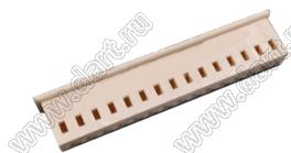 MOLEX Mini-SPOX™ 50375153 корпус однорядной розетки на кабель, цвет натуральный; 15-конт.