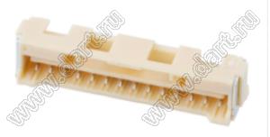 MOLEX CLIK-Mate-2.00™ 5024941470 вилка SMD однорядная горизонтальная, цвет натуральный; 14-конт.