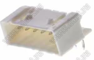 MOLEX Mini-Lock™ 534260610 вилка SMD однорядная горизонтальная, цвет натуральный; 6-конт.