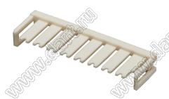 MOLEX L1NK2.50™ 2078450008 фиксатор контроля положения клеммы (TPA), цвет натуральный; 8-конт.