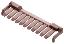MOLEX MicroClasp™ 5006381107 фиксатор положения терминалов, цвет коричневый; 11-конт.