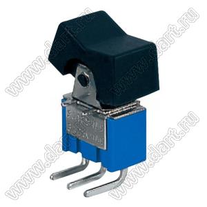 RLS-112-A3 переключатель клавишный; ON-(ON); SPDT; 3P