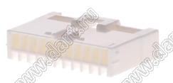 MOLEX MicroTPA™ 512271100 корпус вилки на кабель, цвет натуральный; 11-конт.