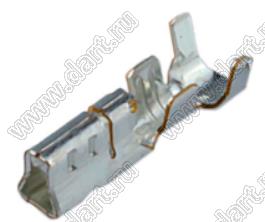 MOLEX Mini-Lock™ 507528200 терминал (контакт) для гнезда на кабель; 0,53-0,35кв.мм; AWG# 20-22