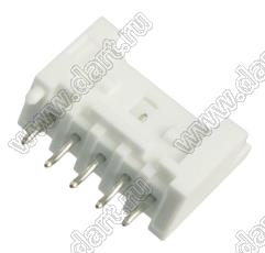 MOLEX Mini-Lock™ 533750530 вилка однорядная для монтажа в отверстия, цвет натуральный; 5-конт.