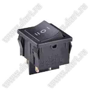 RK-06 переключатель клавишный; ON-OFF; 2P1T / 1P1T; 8A 250VAC / 10A 250VAC