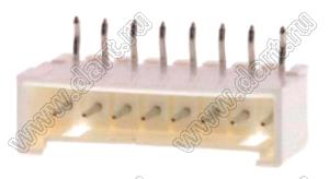 MOLEX Mini-Lock™ 534260810 вилка SMD однорядная горизонтальная, цвет натуральный; 8-конт.
