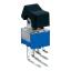 RLS-202-A4 переключатель клавишный; ON-ON; DPDT; 6P