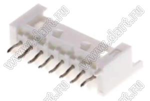 MOLEX Mini-Lock™ 533750810 вилка однорядная для монтажа в отверстия, цвет натуральный; 8-конт.