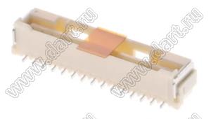 MOLEX CLIK-Mate-2.00™ 5024431560 вилка SMD однорядная вертикальная с монтажной крышкой, цвет натуральный; 15-конт.