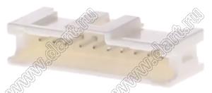 MOLEX MicroClasp™ 559321030 вилка однорядная прямая без направляющих на плату, цвет натуральный; 10-конт.