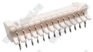 MOLEX Mini-Lock™ 534261305 вилка SMD однорядная горизонтальная, цвет натуральный; 13-конт.