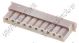 MOLEX Mini-SPOX™ 50375103 корпус однорядной розетки на кабель, цвет натуральный; 10-конт.