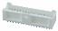 MOLEX MicroClasp™ 559173430 вилка двухрядная прямая без направляющих на плату, цвет натуральный; 34-конт.