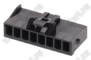 MOLEX L1NK2.50™ 2078410008 корпус однорядной розетки на кабель, цвет черный; 8-конт.