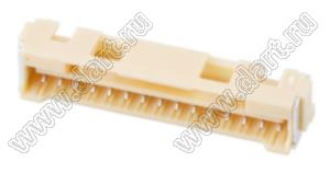 MOLEX CLIK-Mate-2.00™ 5024941570 вилка SMD однорядная горизонтальная, цвет натуральный; 15-конт.