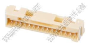 MOLEX CLIK-Mate-2.00™ 5024941570 вилка SMD однорядная горизонтальная, цвет натуральный; 15-конт.