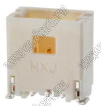 MOLEX Pico-Clasp™ 2035570307 вилка SMD однорядная вертикальная на плату, цвет натуральный; 2кв.мм; 3-конт.