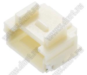 MOLEX Pico-Clasp™ 2035620305 вилка SMD однорядная горизонтальная на плату, цвет натуральный; 1кв.мм; 3-конт.