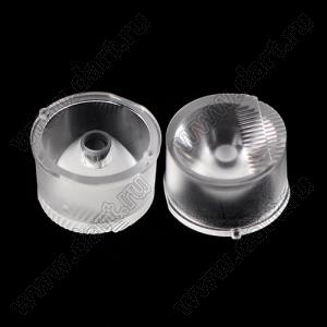ILENS1-S19-PG10-NH линза для светодиода; D18,55*11,53мм; Asymmetry 10°; PMMA