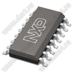 PCA9534D,118 (SOIC-16) микросхема 8-разрядная шина I2C и маломощный порт ввода-вывода SMBus с прерыванием