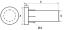 BLYLP3-10 световод; A=2,78мм; B=3,53мм; C=1,7мм; D=10мм; E=3,28мм; поликарбонат; прозрачный