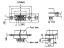 DS1035-15F2 (5508-15S-02-CS, DHS-15F) розетка D-SUB "высокой плотности" для пайки на кабель; 15-конт.; гайки сзади